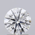 1.33ct Round Lab Grown Diamond (Colour D, Clarity IF, Cut ID, IGI Certified)