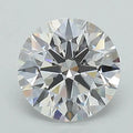 1.38ct Round Lab Grown Diamond (Colour D, Clarity VVS1, Cut ID, IGI Certified)
