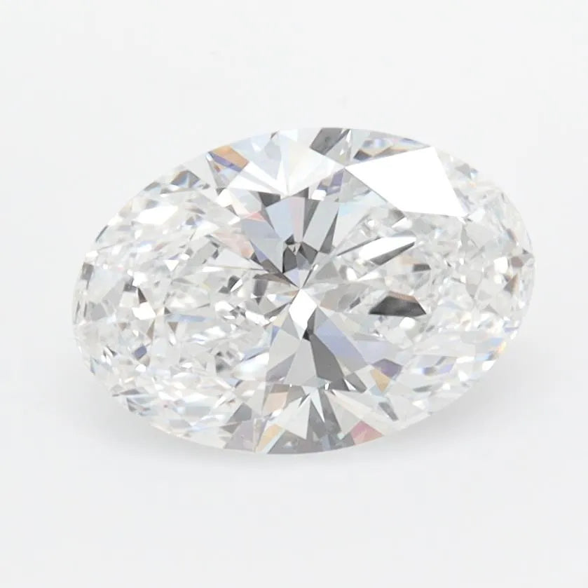 1.41ct Oval Lab Grown Diamond (Colour D, Clarity VVS2, IGI Certified)