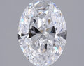 1.50ct Oval Lab Grown Diamond (Colour D, Clarity VVS1, IGI Certified)