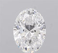 1.50ct Oval Lab Grown Diamond (Colour E, Clarity VVS2, IGI Certified)
