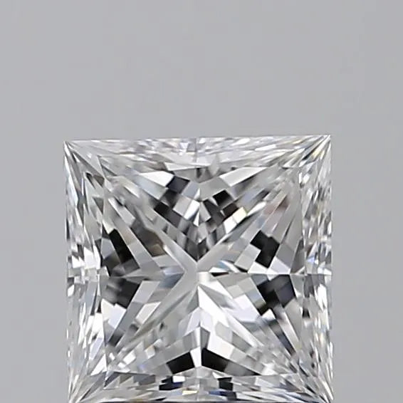 1.50ct Princess Natural Diamond (Colour D, Clarity VVS2, GIA Certified)
