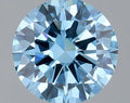 1.50ct Round Lab Grown Diamond (Colour Fancy Vivid Blue, Clarity VVS2, Cut VG, IGI Certified)