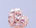 1.51ct Heart Lab Grown Diamond (Colour Fancy Brown Pink, Clarity SI1, IGI Certified)
