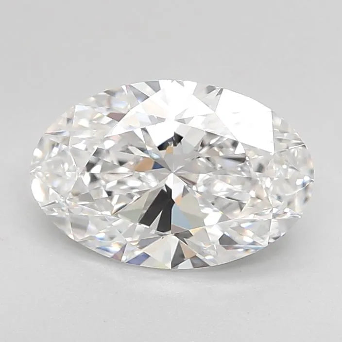1.51ct Oval Lab Grown Diamond (Colour D, Clarity IF, Cut EX, IGI Certified)