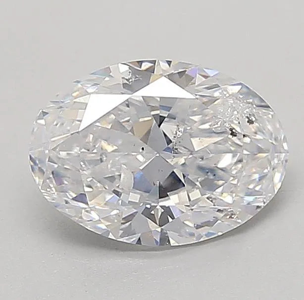 1.51ct Oval Natural Diamond (Colour D, Clarity SI2, Cut VG, IGI Certified)