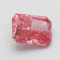 1.51ct Radiant Lab Grown Diamond (Colour Fancy Vivid Pink, Clarity VVS2, IGI Certified)