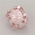 1.54ct Cushion brilliant Lab Grown Diamond (Colour Fancy Intense Pink, Clarity VS1, IGI Certified)