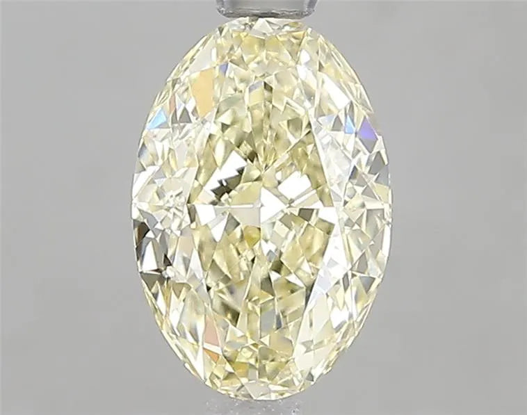 1.56ct Oval Lab Grown Diamond (Colour Fancy Yellow, Clarity VS1, IGI Certified)