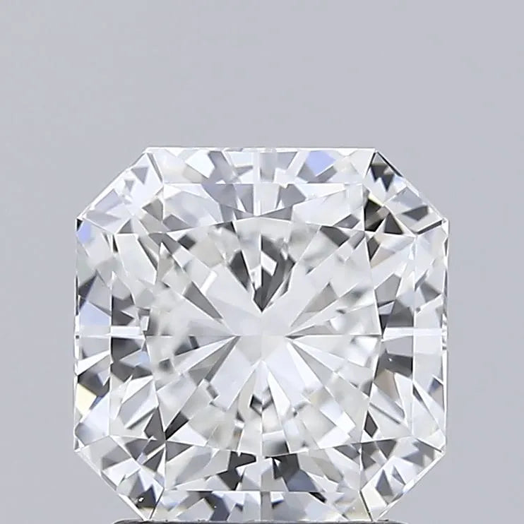 1.58ct Square radiant Lab Grown Diamond (Colour E, Clarity VVS2, IGI Certified)