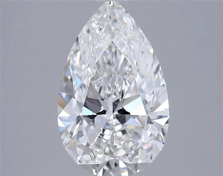 1.63ct Pear Lab Grown Diamond (Colour F, Clarity VVS2, IGI Certified)