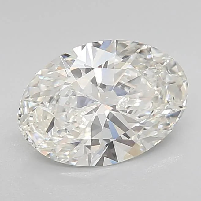 1.70ct Oval Lab Grown Diamond (Colour G, Clarity IF, Cut EX, IGI Certified)