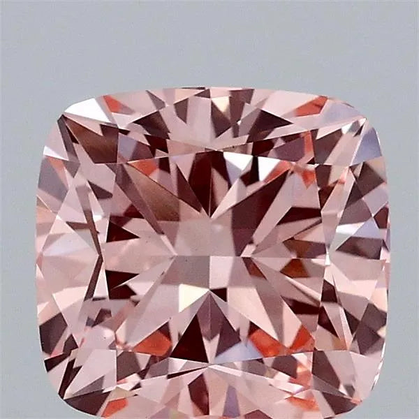 1.85ct Cushion brilliant Lab Grown Diamond (Colour Fancy Intense Pink, Clarity VVS2, IGI Certified)
