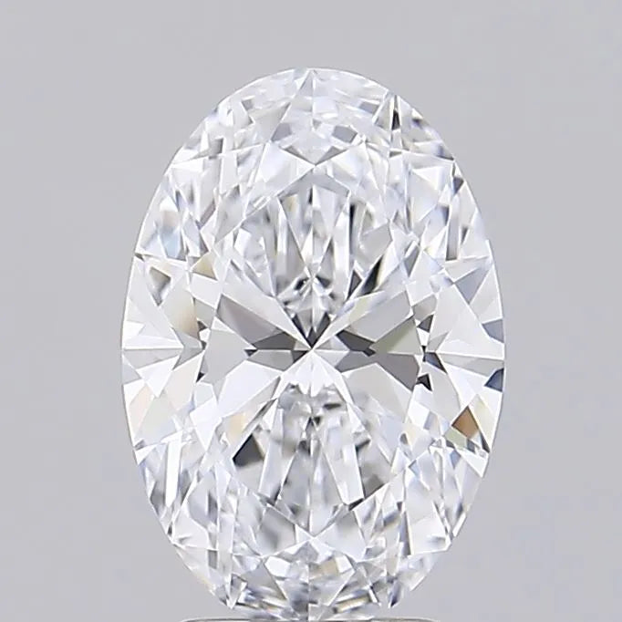 1.87ct Oval Lab Grown Diamond (Colour E, Clarity IF, Cut EX, IGI Certified)