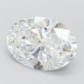 1.93ct Oval Lab Grown Diamond (Colour D, Clarity IF, IGI Certified)