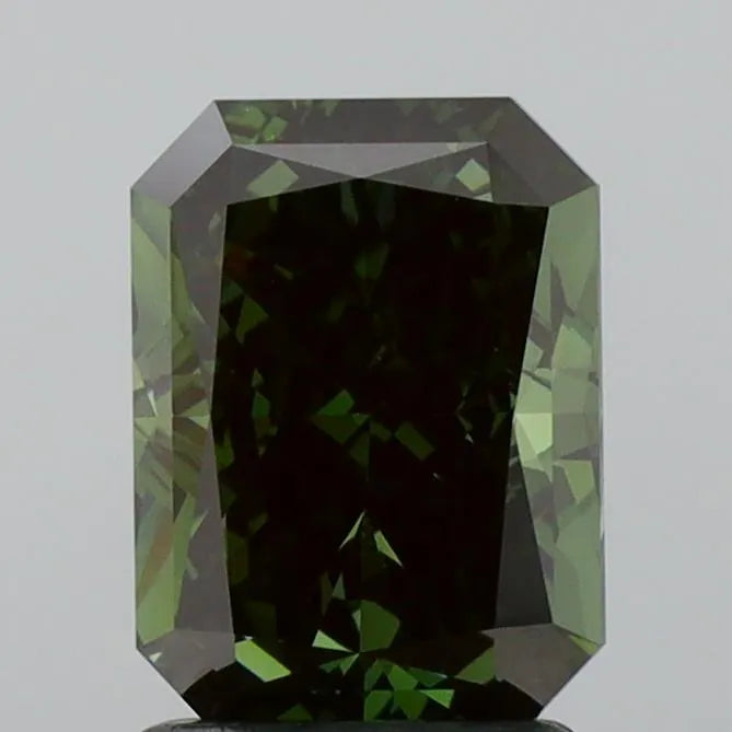 1.94ct Radiant Lab Grown Diamond (Colour Fancy Deep Green, Clarity VS1, IGI Certified)