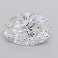 1.95ct Oval Lab Grown Diamond (Colour D, Clarity IF, IGI Certified)
