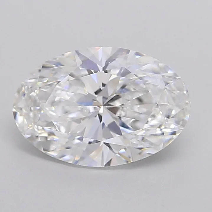 1.95ct Oval Lab Grown Diamond (Colour D, Clarity IF, IGI Certified)
