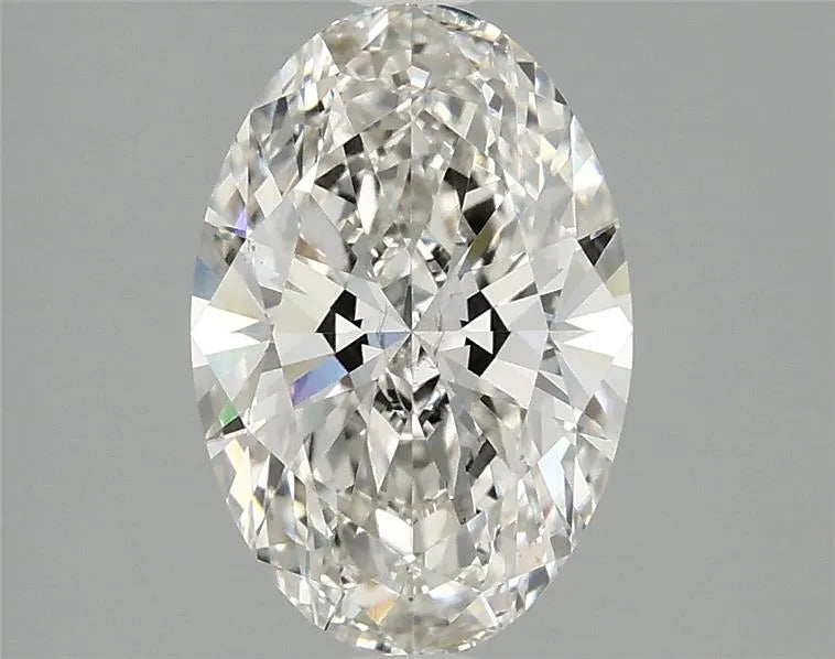 1.96ct Oval Lab Grown Diamond (Colour H, Clarity VS2, IGI Certified)