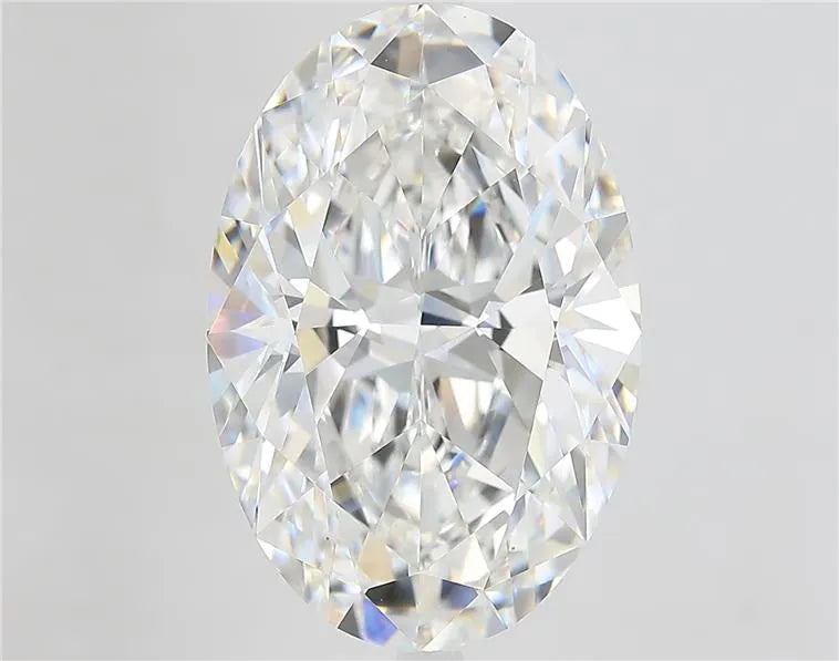 10.00ct Oval Lab Grown Diamond (Colour F, Clarity VVS2, IGI Certified)
