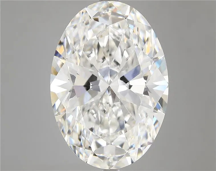 10.10ct Oval Lab Grown Diamond (Colour E, Clarity VVS2, IGI Certified)