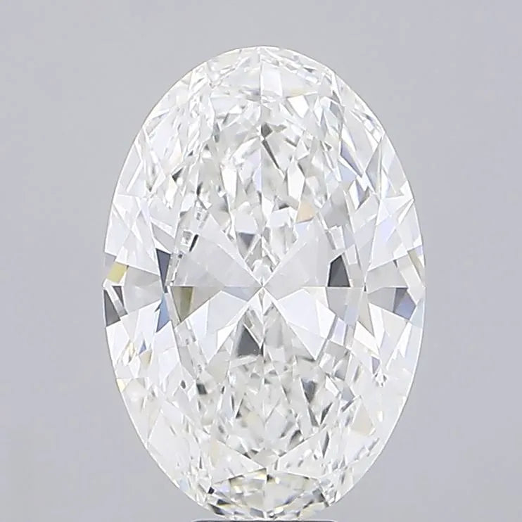 10.10ct Oval Lab Grown Diamond (Colour F, Clarity VVS2, IGI Certified)