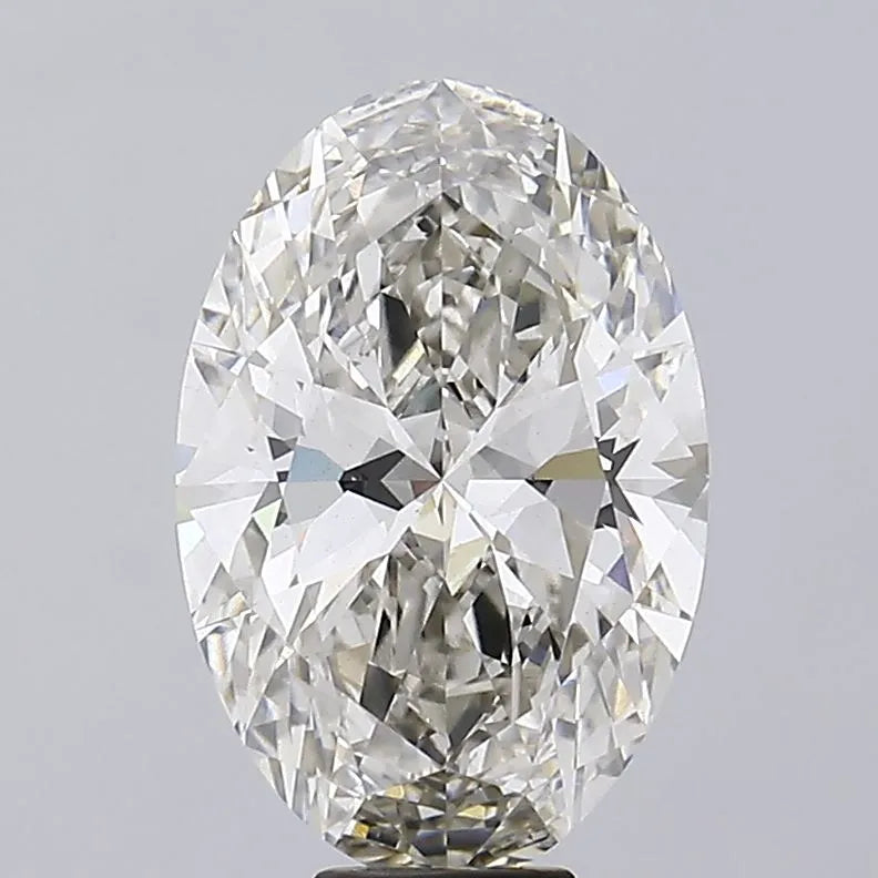 10.12ct Oval Lab Grown Diamond (Colour I, Clarity VS1, IGI Certified)