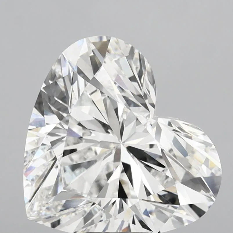 10.16ct Heart Lab Grown Diamond (Colour E, Clarity VVS2, IGI Certified)