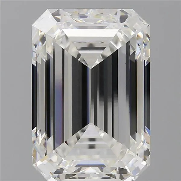 12.10ct Emerald Lab Grown Diamond (Colour F, Clarity VS1, IGI Certified)
