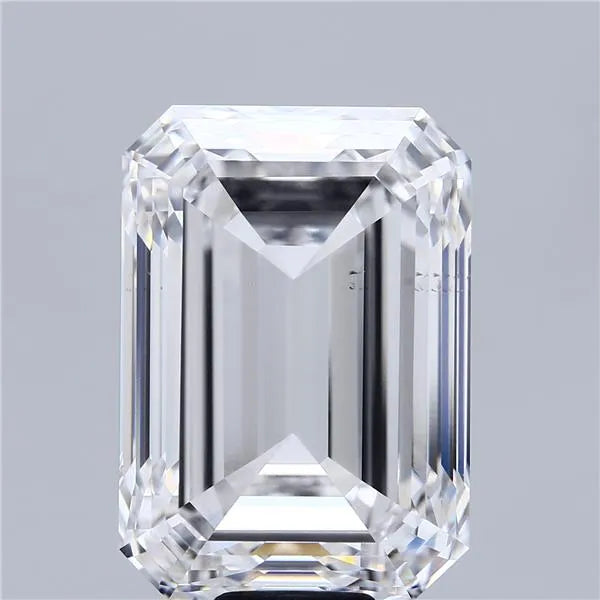 18.45ct Emerald Lab Grown Diamond (Colour F, Clarity VS2, IGI Certified)