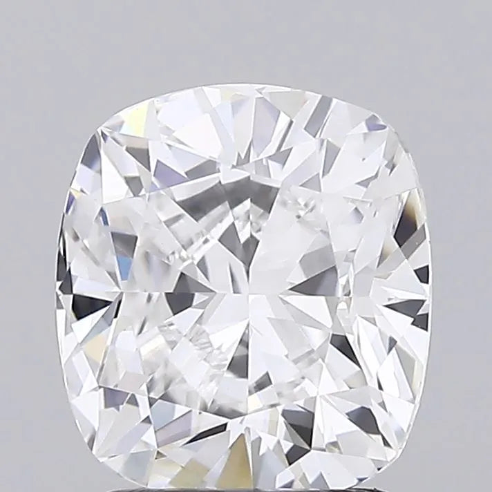 2.00ct Cushion modified Lab Grown Diamond (Colour E, Clarity VVS2, IGI Certified)