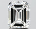 2.00ct Emerald Lab Grown Diamond (Colour E, Clarity VVS1, IGI Certified)