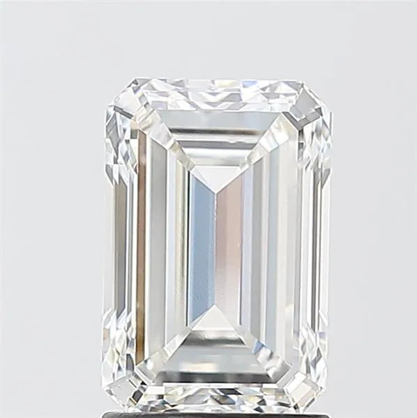 2.00ct Emerald Lab Grown Diamond (Colour F, Clarity VVS2, IGI Certified)