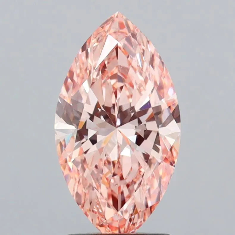 2.00ct Marquise Lab Grown Diamond (Colour Fancy Intense Pink, Clarity VS1, IGI Certified)