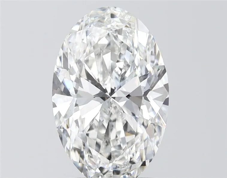 2.00ct Oval Lab Grown Diamond (Colour E, Clarity VS1, IGI Certified)