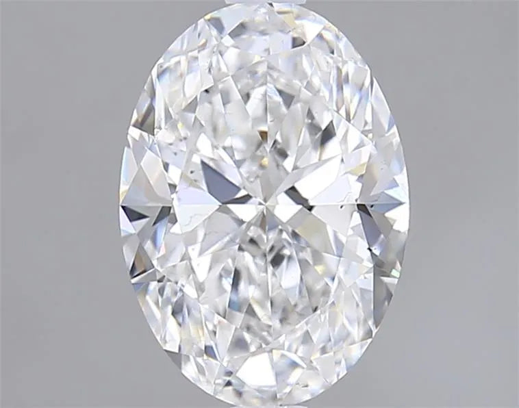 2.00ct Oval Lab Grown Diamond (Colour E, Clarity VS2, IGI Certified)