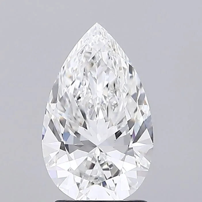 2.00ct Pear Lab Grown Diamond (Colour E, Clarity VVS2, IGI Certified)