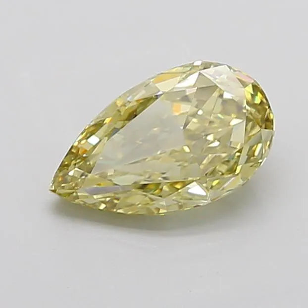 2.00ct Pear Lab Grown Diamond (Colour Fancy Intense Yellow, Clarity VS1, IGI Certified)