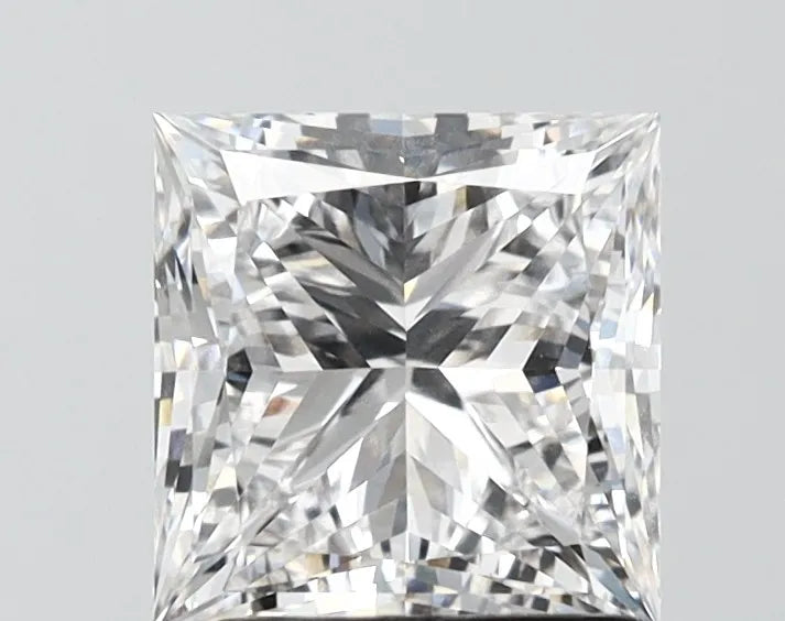 2.00ct Princess Lab Grown Diamond (Colour D, Clarity VVS2, IGI Certified)