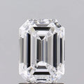 2.01ct Emerald Lab Grown Diamond (Colour D, Clarity SI1, IGI Certified)