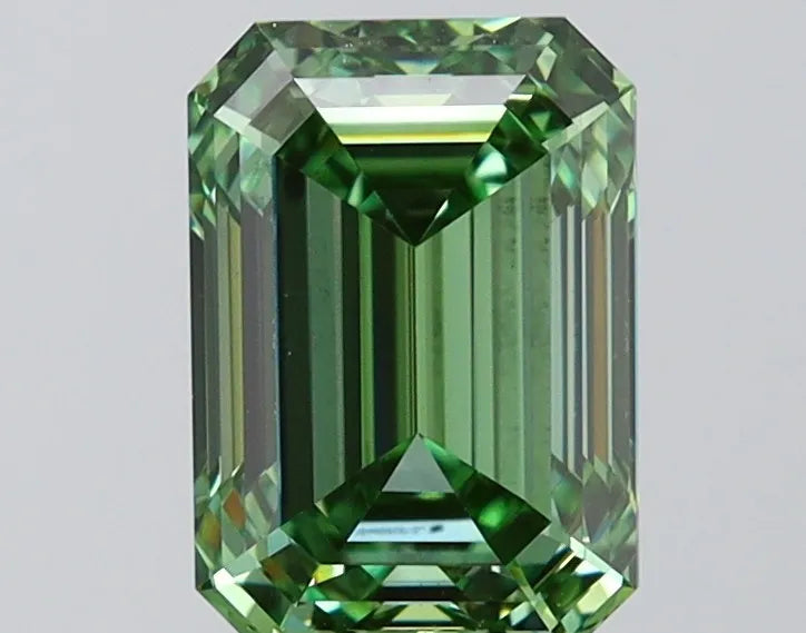 2.01ct Emerald Lab Grown Diamond (Colour Fancy Vivid Green, Clarity VS2, IGI Certified)