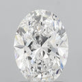 2.01ct Oval Lab Grown Diamond (Colour D, Clarity SI1, IGI Certified)