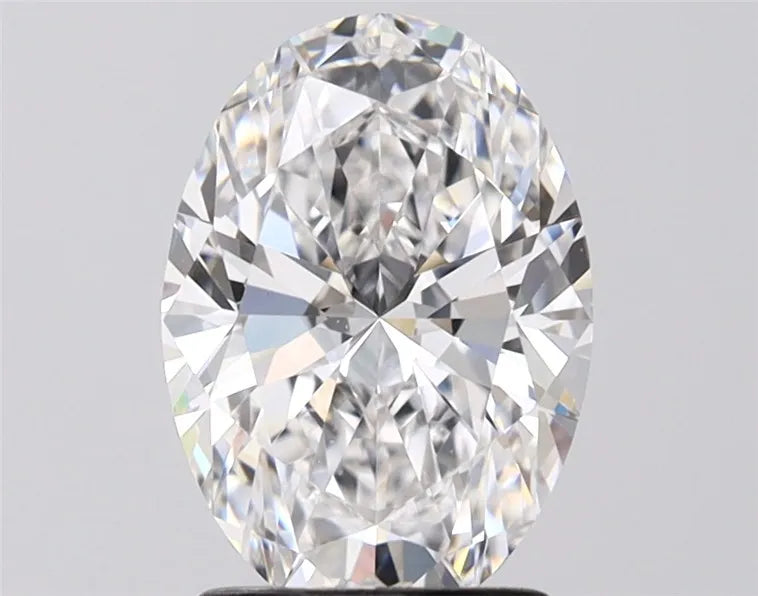 2.01ct Oval Lab Grown Diamond (Colour D, Clarity VVS2, IGI Certified)
