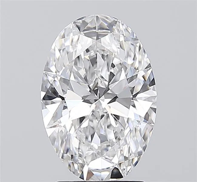 2.01ct Oval Lab Grown Diamond (Colour E, Clarity VVS2, IGI Certified)