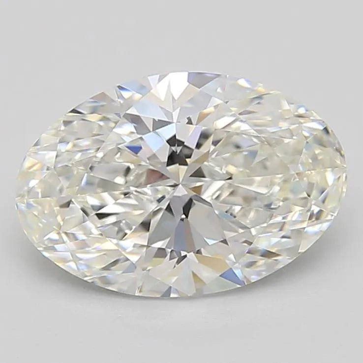 2.01ct Oval Lab Grown Diamond (Colour F, Clarity IF, GIA Certified)