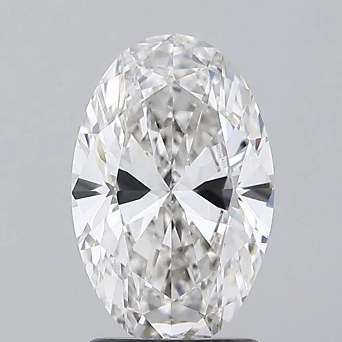 2.01ct Oval Lab Grown Diamond (Colour G, Clarity VS1, IGI Certified)