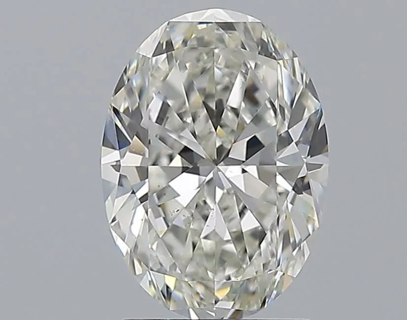 2.01ct Oval Natural Diamond (Colour H, Clarity VS2, Cut EX, GIA Certified)