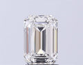 2.02ct Emerald Lab Grown Diamond (Colour E, Clarity IF, IGI Certified)