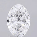2.02ct Oval Lab Grown Diamond (Colour D, Clarity SI1, IGI Certified)