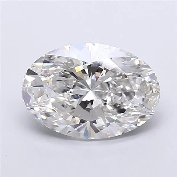 2.02ct Oval Lab Grown Diamond (Colour D, Clarity SI1, IGI Certified)